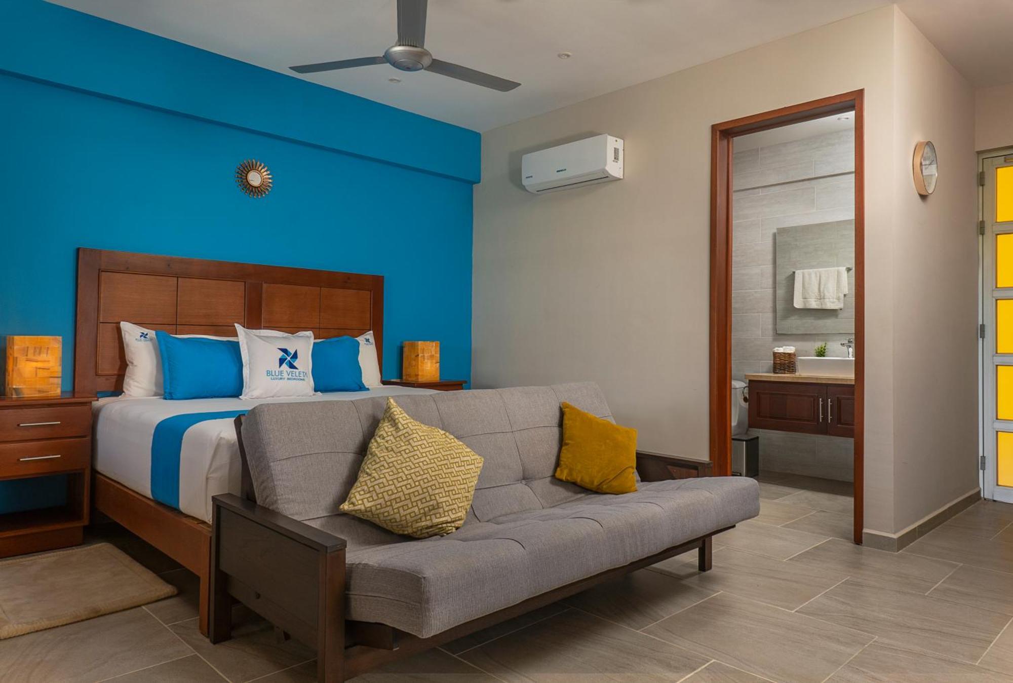 Blue Veleta Hotel Tulum Bagian luar foto