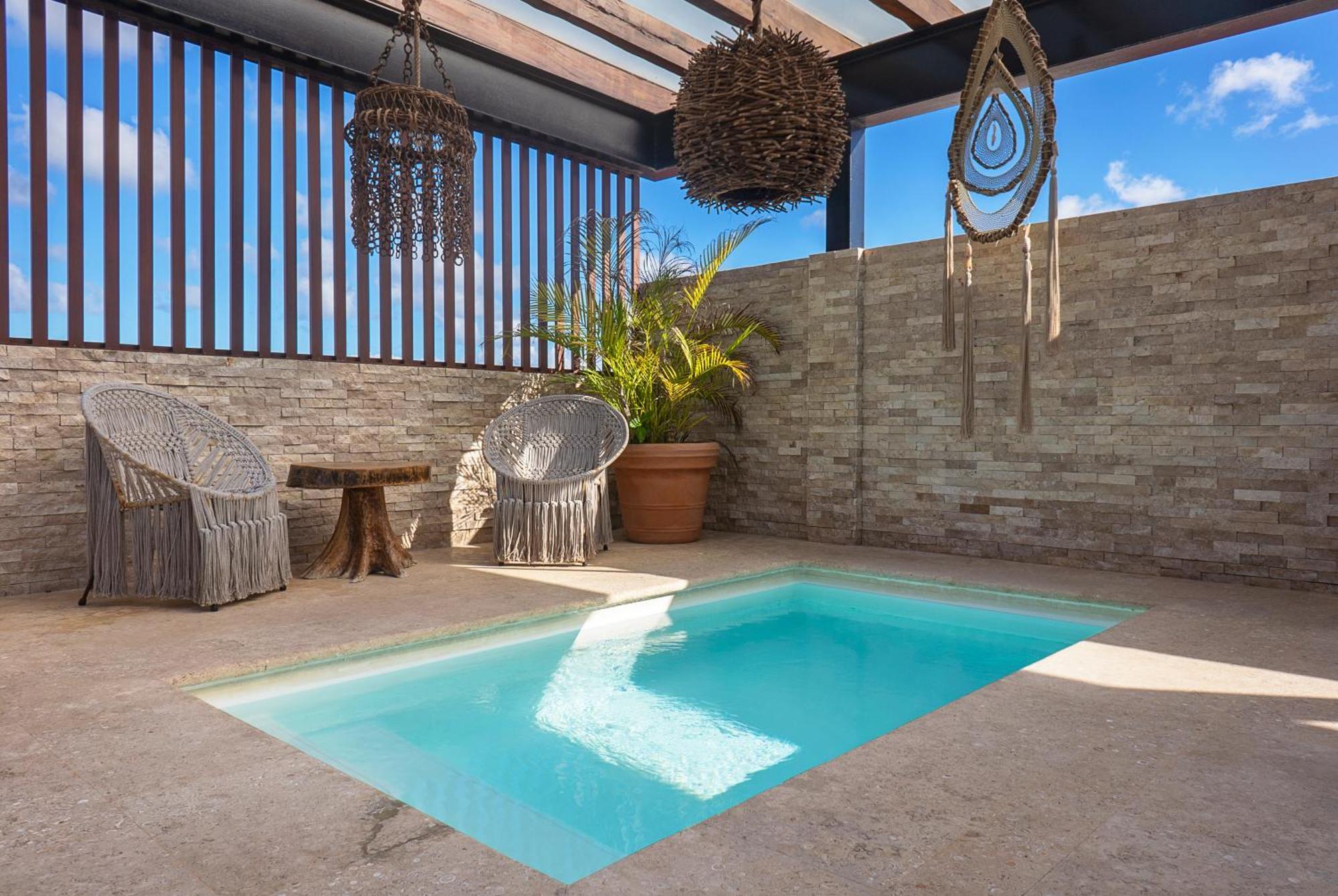 Blue Veleta Hotel Tulum Bagian luar foto